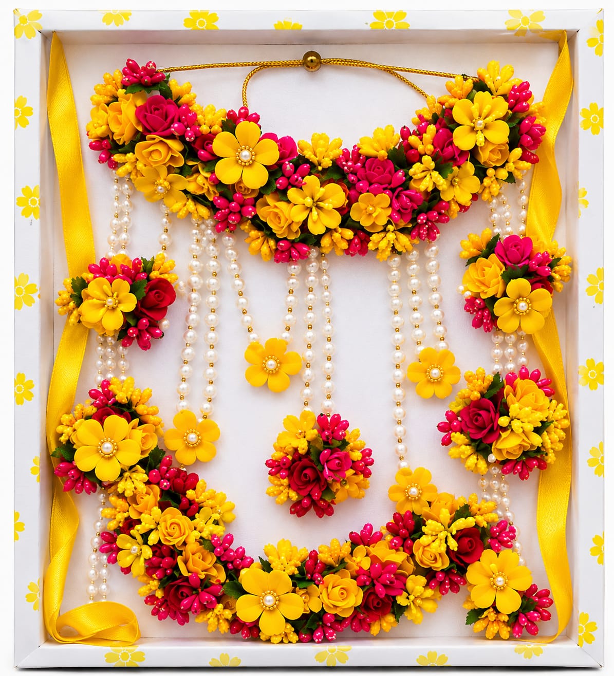 Flower Jewellery for Haldi
