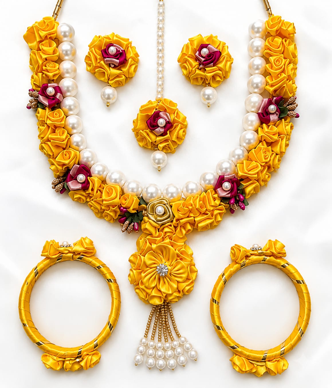 Flower Jewellery for Haldi